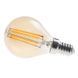 Лампа світлодіодна LED 4W E14 COG WW G45 Amber 220V 32-493 фото 2