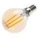 Лампа світлодіодна LED 4W E14 COG WW G45 Amber 220V 32-493 фото 1