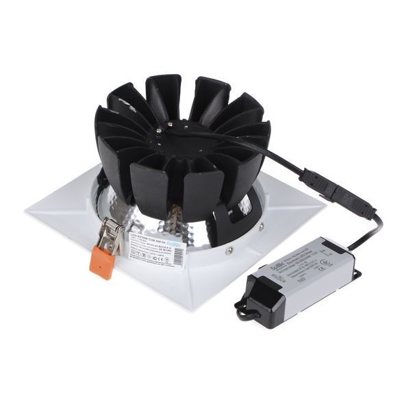 Світильник стельовий LED врізний LED-42/30W COB NW DL l126-030 фото