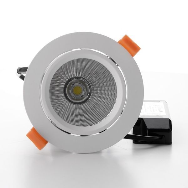 Світильник стельовий LED врізний LED-38/15W COB CW DL l126-005 фото