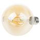 Лампа світлодіодна LED 6W E27 COG WW G95 Amber 220V 32-331 фото 1