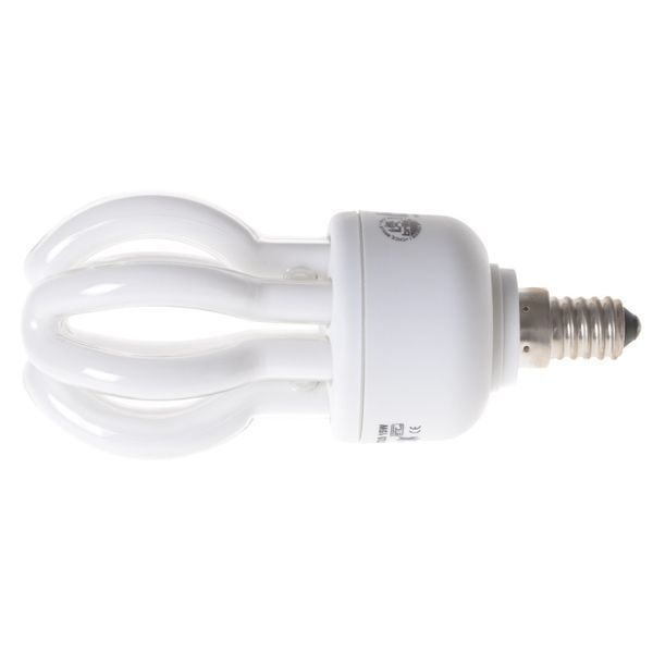 Лампа енергозберігаюча PL-4U 15W/864 E14 MINI LOTUS blister Brille 220V 126907 фото