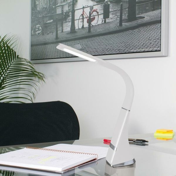 Настільна лампа з USB LED 5W SL-87 WH 33-305 фото Настільна лампа з USB LED 5W SL-87 WH 33-305 фото