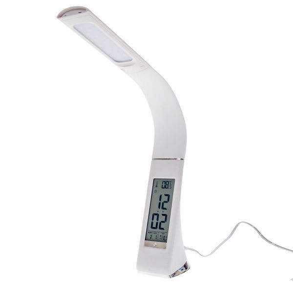 Настільна лампа з USB LED 5W SL-87 WH 33-305 фото Настільна лампа з USB LED 5W SL-87 WH 33-305 фото