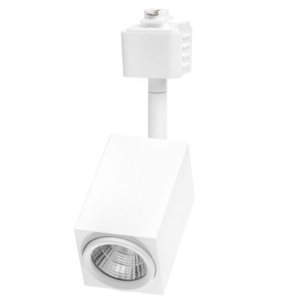 Світильник трековий поворотний LED KW-204/7W NW WH 32-927 фото