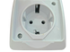 Розетка накладна з захисною кришкою, з заземленням IP44 yl6287 фото 2
