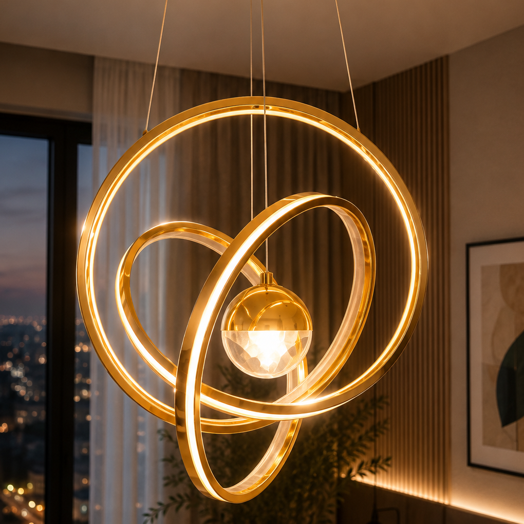 LED люстри світлодіодні