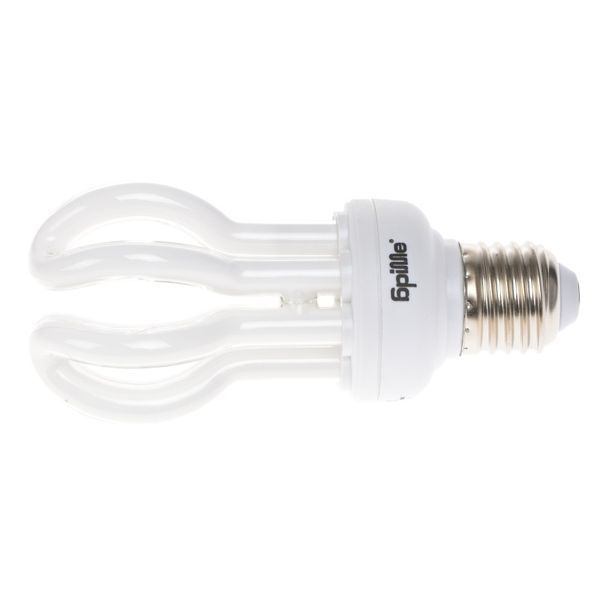 Лампа енергозберігаюча PL-4U 20W/827 E27 MINI LOTUS blister Brille 220V 126912 фото