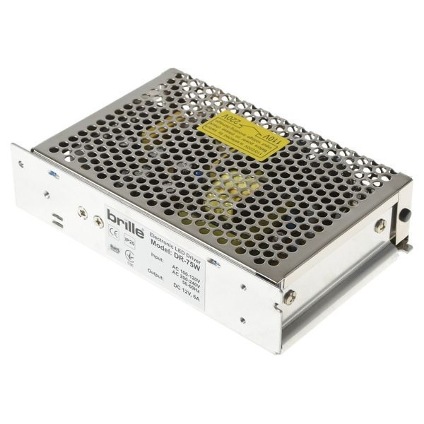 Блок живлення DR-75W IP-20 AC 100-120V DC 12V 109148 фото