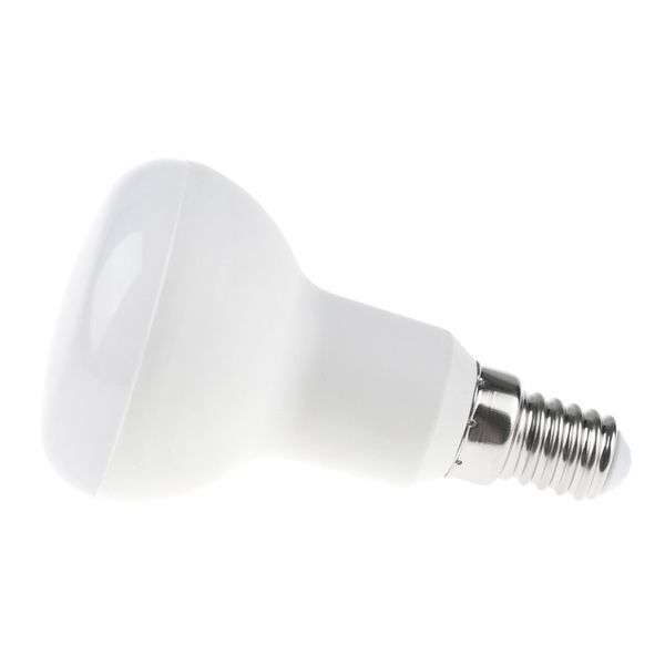 Лампа світлодіодна LED E14 6W CW R50 220V 32-812 фото