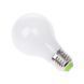 Лампа світлодіодна LED E27 8W WW A60 XN 220V 32-386 фото 5