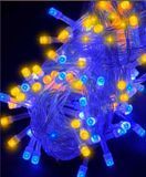 Гирлянда светодиодная 100 LED 6м желто-синий 1110-26 фото