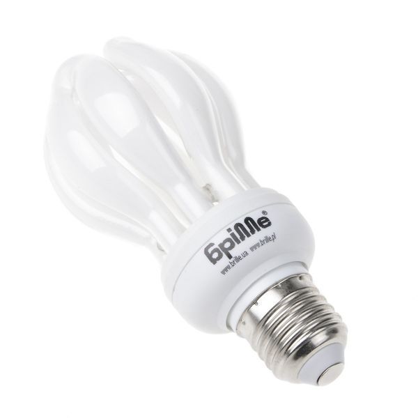 Лампа енергозберігаюча PL-4U 20W/864 9 мм E27 MINI LOTUS Brille 220V 126989 фото