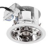 Світильник Downlight стельовий врізний DL-06W 2x18W WH 166024 фото