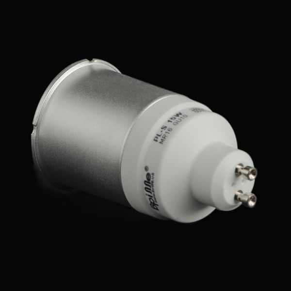 Лампа енергозберігаюча 15W/827 GU10 WW T50 (PL-S) 220V L30-067 фото