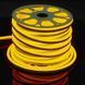 Светодиодная лента влагозащищенная 220V 13.2W 5730 Yellow NEON IP65 1m (BY-035/120) 32-668 фото 1