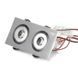 Світильник точковий LED-107/2W BA IP40 Brush Aluminium 45' 103107 фото 1