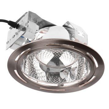 Світильник Downlight стельовий врізний DL-01 SN 2x26W 166016 фото