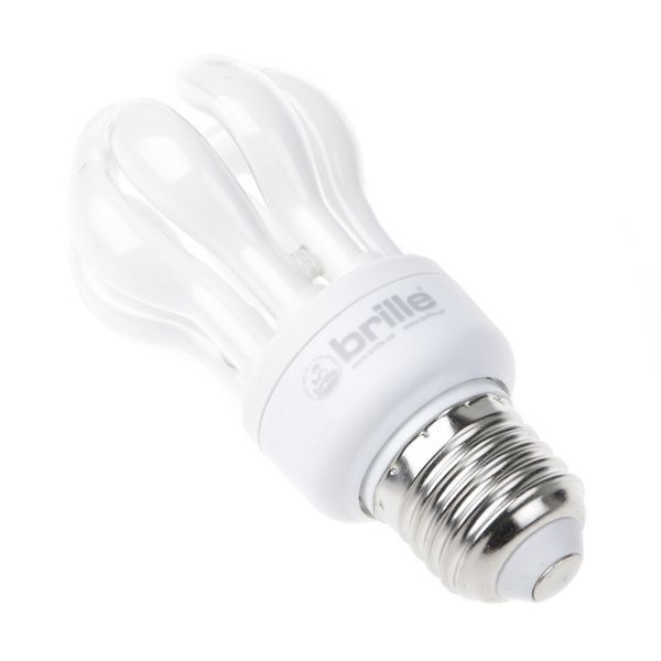 Лампа енергозберігаюча PL-4U 9W/827 E27 MICRO LOTUS Brille 220V 128010 фото