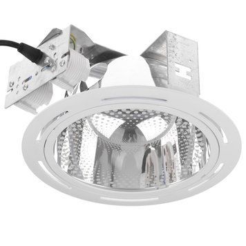 Світильник Downlight стельовий врізний DL-01 W/2x26W WH 166017 фото