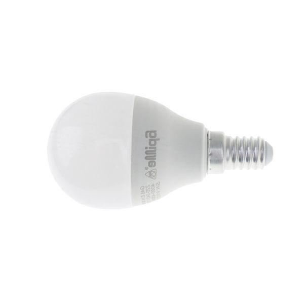 Лампа світлодіодна LED 8W E14 NW G45 220V 33-667 фото