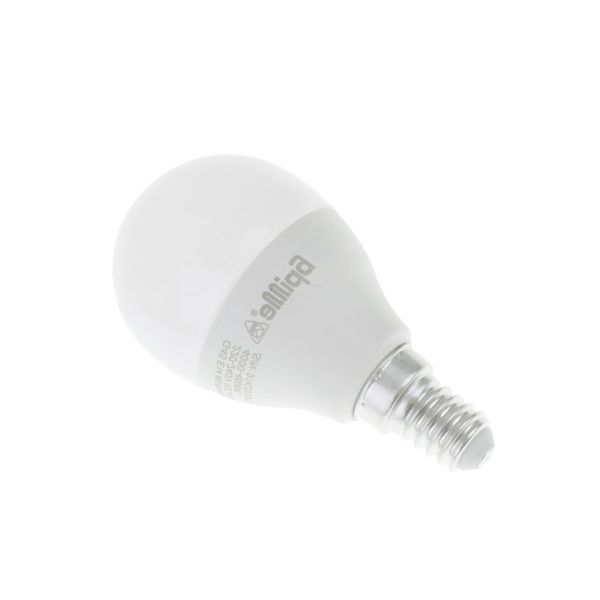 Лампа світлодіодна LED 8W E14 NW G45 220V 33-667 фото