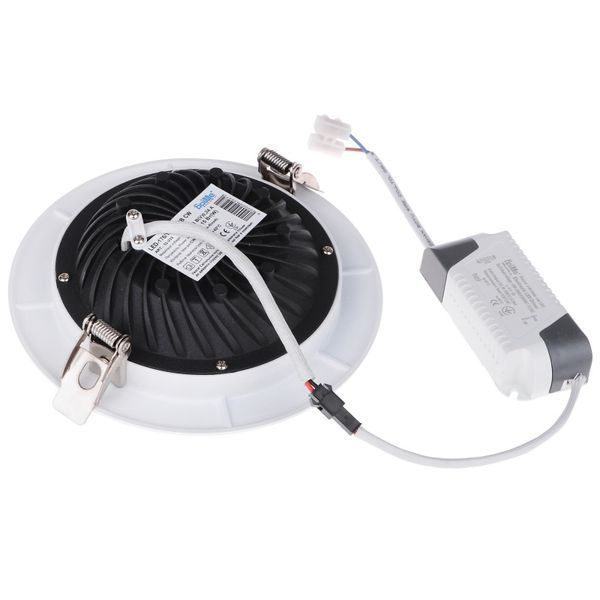Світильник стельовий LED врізний LED-176/15W COB CW 32-232 фото