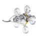 Лампа світлодіодна LED E14 5W 20 pcs NW CL37-A SMD2835 (silver) 220V 32-648 фото 5