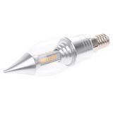 Лампа светодиодная LED 5W E14 WW C37 Silver СН 220V 32-633 фото
