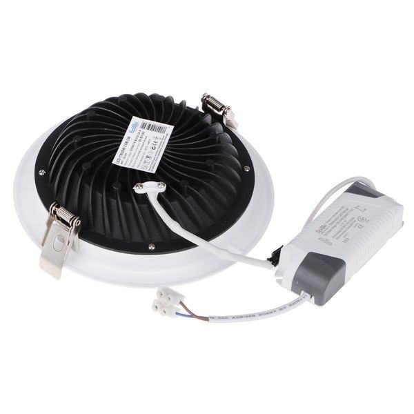 Світильник стельовий LED врізний LED-176/20W COB WW 32-233 фото