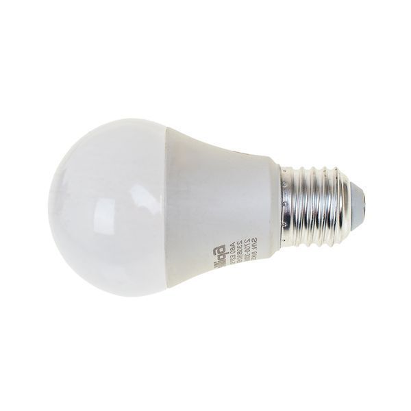 Лампа світлодіодна LED 9W E27 WW A60 220V 33-632 фото