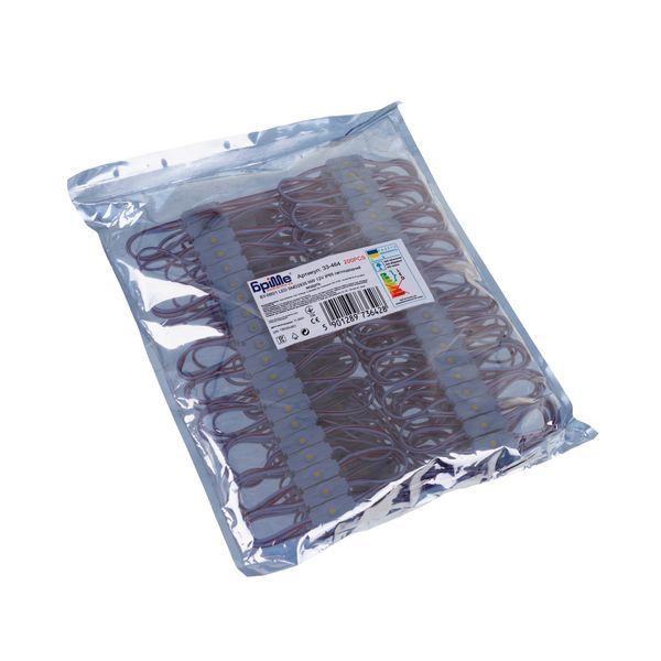 Світлодіодний модуль 12V 0.72W SMD 2835 NW IP65 (BY-090/1) 33-464 фото