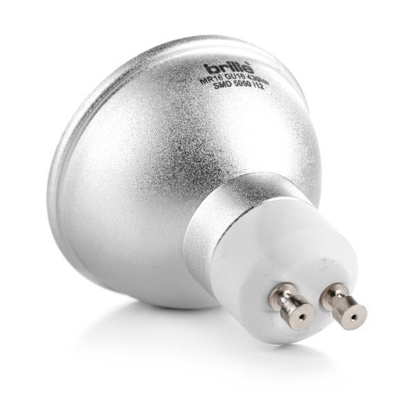 Лампа світлодіодна LED 3.8W GU10 WW MR16 220V l27-010 фото
