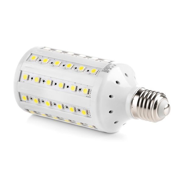 Лампа світлодіодна LED E27 12W 72 pcs CW T62-CORN SMD 5050 l20-011 фото