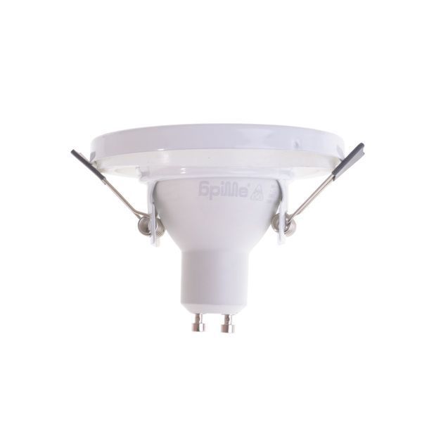 Світильник точковий для ванної HDL-DS 81 IP44 WH MR16 36-325 фото