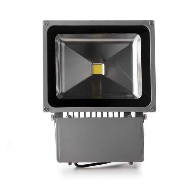 Прожектор уличный LED влагозащищенный IP65 HL-14/70W NW COB серый l123-012 фото