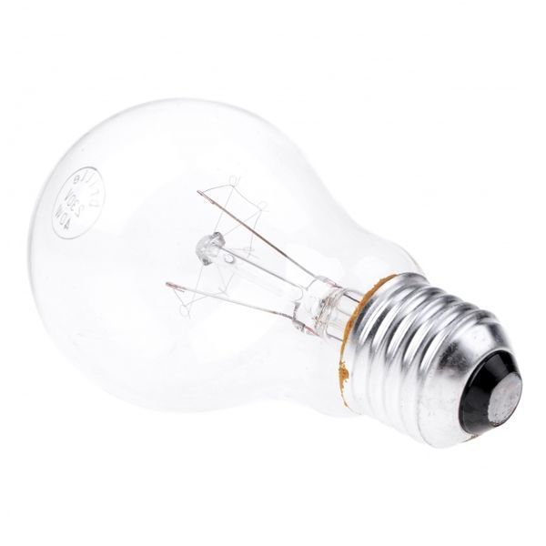 Лампа розжарювання 40W E27 WW A60 CL Br 220V 126095 фото