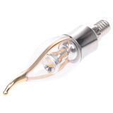 Лампа светодиодная E14 LED 6W 28 pcs WW CL37-A SMD2835 (silver) 220V 32-637 фото