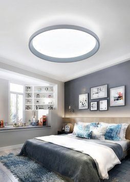 Світильник смарт димований 30W+30W настінно-стельовий світлодіодний LED, розумний з пультом W-644 RM WW+NW+CW 26-598 фото
