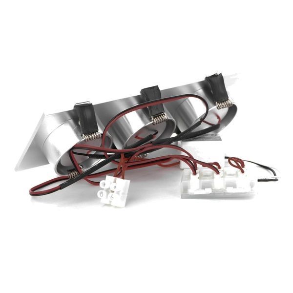 Світильник точковий LED-107/3W BA IP40 Brush Aluminium 45' 103108 фото