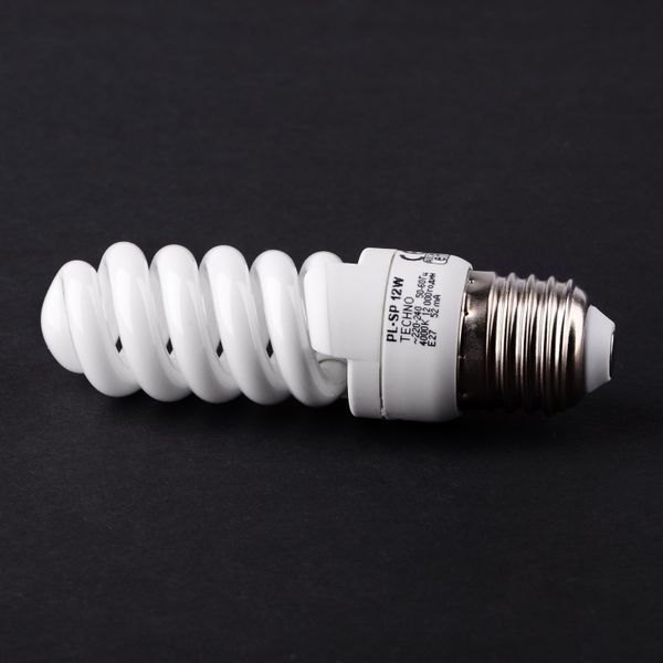 Лампа энергосберегающая E27 PL-SP 12W/827 techno 220V L30-009 фото