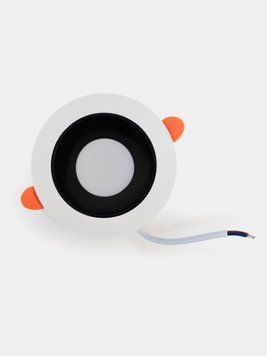 Точковий світильник led HDL-DS 186/7W NW WH/BK 33-253 фото