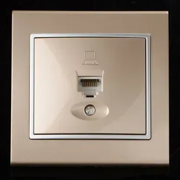 Комп'ютерна розетка LAN LB-1PC