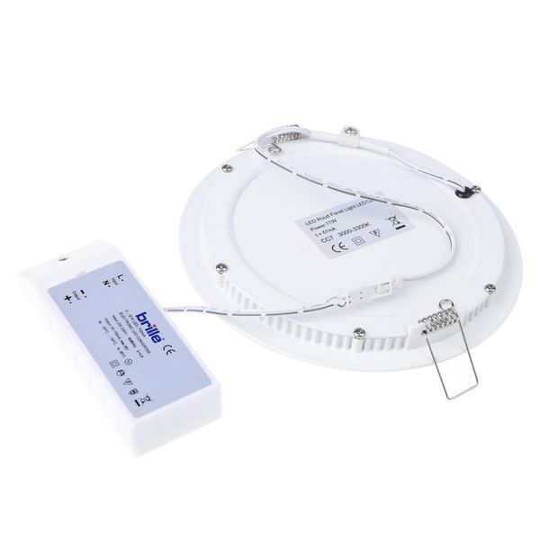 Світильник стельовий врізний світлодіодний LED-13/24 SMD 5730 WW led 128131 фото