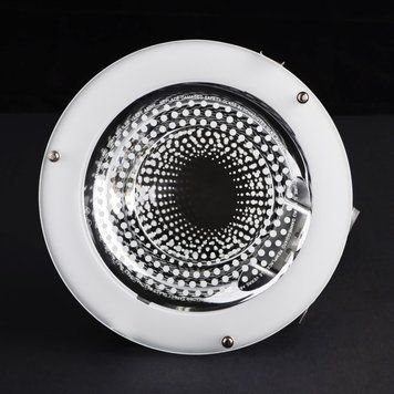 Світильник Downlight стельовий врізний DL-02 W 2x26W WH 166022 фото