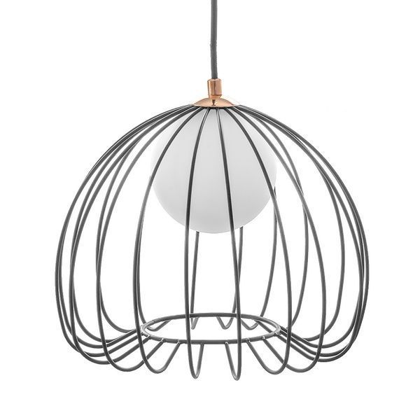Люстра подвесная галогенная лофт G9 40W BK (BL-530S/1) 23-395 фото