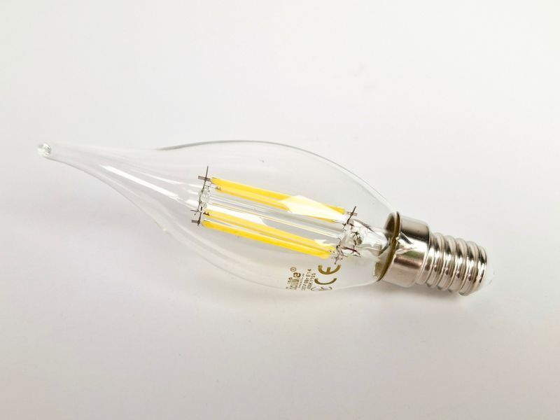 Лампа світлодіодна LED 6W E14 NW C35-T COG 33-759 фото