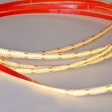 Світлодіодна стрічка теплий відтінок 12V 11W COB WW IP44 1m (BY-075/320) 33-484 фото