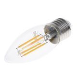 Лампа филаментная LED E27 4W 4 pcs WW C35 COG 220V 32-397 фото