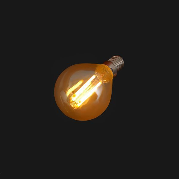 Лампа світлодіодна LED 6W Е14 COG WW G45 Amber 220V 33-735 фото